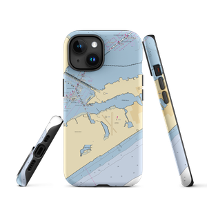 Lakewood South (Galveston, TX) NOAA Chart  Tough iPhone Case