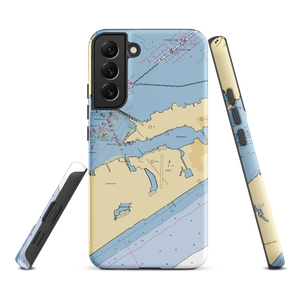 Pelican Rest Marina (Galveston, TX) NOAA Chart Samsung Phone Case