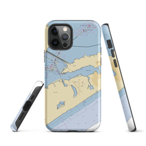 Pelican Rest Marina (Galveston, TX) NOAA Chart  Tough iPhone Case