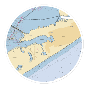 Galveston RV Resort and Marina (Friendswood, TX) NOAA Chart Sticker