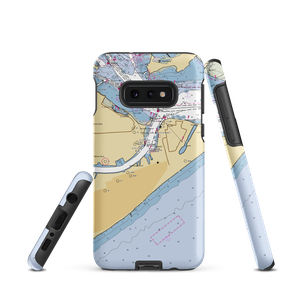 Galveston Party Boats at Pier 19 Fuels (Friendswood, TX) NOAA Chart Samsung Phone Case