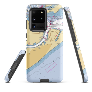 Galveston Party Boats at Pier 19 Fuels (Friendswood, TX) NOAA Chart Samsung Phone Case