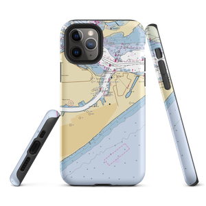 Galveston Yacht Basin (Friendswood, TX) NOAA Chart  Tough iPhone Case