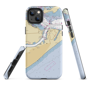 Galveston Yacht Basin (Friendswood, TX) NOAA Chart  Tough iPhone Case