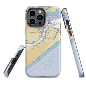 Galveston Yacht Basin (Friendswood, TX) NOAA Chart  Tough iPhone Case