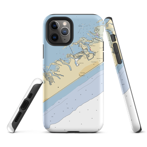 Waterman's Marina (Galveston, TX) NOAA Chart  Tough iPhone Case