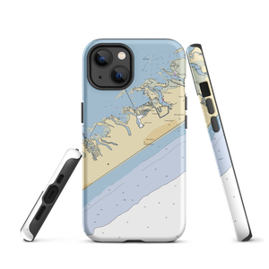 Waterman's Marina (Galveston, TX) NOAA Chart  Tough iPhone Case