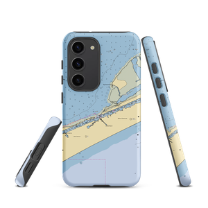 Stingaree Restaurant & Marina (Port Bolivar, TX) NOAA Chart Samsung Phone Case