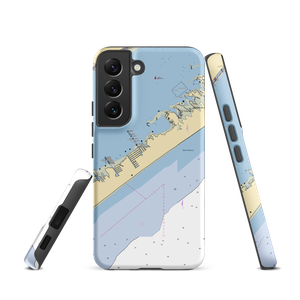 West End Marina and Restaurant (Galveston, TX) NOAA Chart Samsung Phone Case