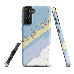 West End Marina and Restaurant (Galveston, TX) NOAA Chart Samsung Phone Case