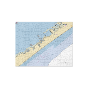 West End Marina and Restaurant (Galveston, TX) NOAA Chart Jigsaw Puzzle