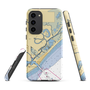 Bridge Harbor Yacht Club (Clute, TX) NOAA Chart Samsung Phone Case