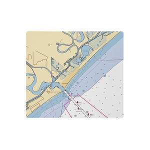 Gulf Coast Marina (Clute, TX) NOAA Chart  Gaming Mouse Pad