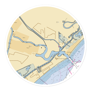 Freeport Launch Services (Clute, TX) NOAA Chart Sticker