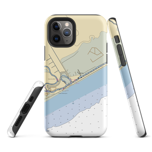 Hookers Waterfront Bar and Grill (Bay City, TX) NOAA Chart  Tough iPhone Case