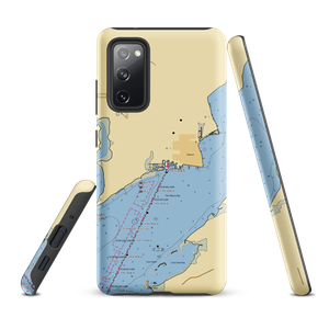 South Bay Marina (Midfield, TX) NOAA Chart Samsung Phone Case