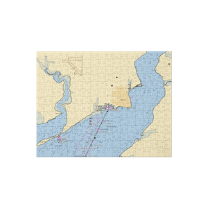 South Bay Marina (Midfield, TX) NOAA Chart Jigsaw Puzzle