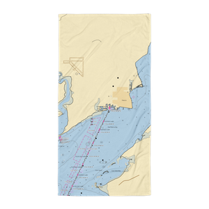 South Bay Marina (Midfield, TX) NOAA Chart Towel