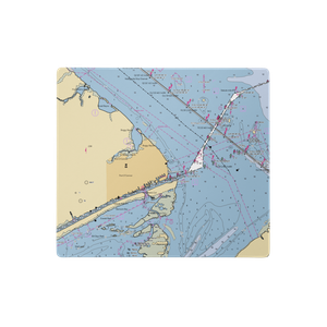 The Inn at Clarks (Port O Connor, TX) NOAA Chart  Gaming Mouse Pad