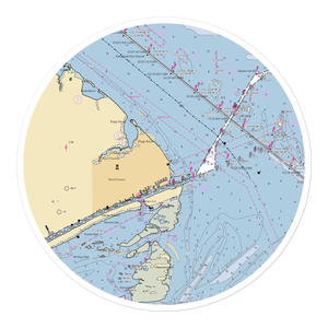 The Inn at Clarks (Port O Connor, TX) NOAA Chart Sticker