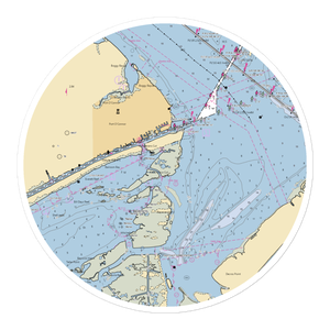 St Christopher's Marina (Port O Connor, TX) NOAA Chart Sticker