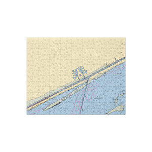 Sanctuary Marina (Port O Connor, TX) NOAA Chart Jigsaw Puzzle