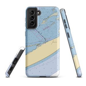 Matagorda Island State Park (Port O Connor, TX) NOAA Chart Samsung Phone Case