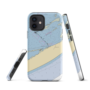 Matagorda Island State Park (Port O Connor, TX) NOAA Chart  Tough iPhone Case
