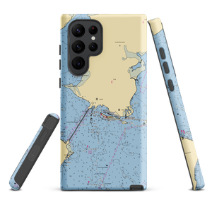 Sea Gun Motel and Marina (Fulton, TX) NOAA Chart Samsung Phone Case