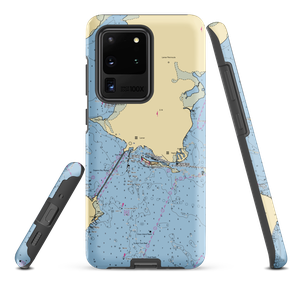 Sea Gun Motel and Marina (Fulton, TX) NOAA Chart Samsung Phone Case