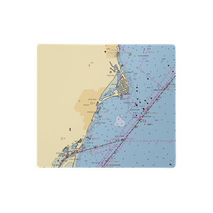 Rockport Harbor (Fulton, TX) NOAA Chart  Gaming Mouse Pad