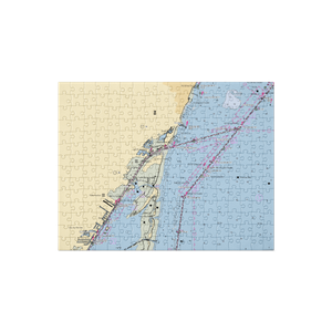 House of Boats (Rockport, TX) NOAA Chart Jigsaw Puzzle