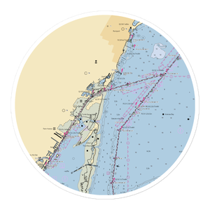 House of Boats (Rockport, TX) NOAA Chart Sticker