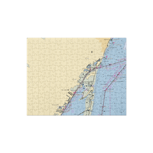 Cove Harbor Marina & Drystack (Rockport, TX) NOAA Chart Jigsaw Puzzle