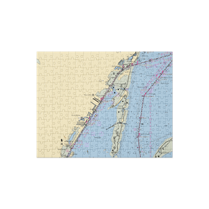 Palm Harbor Marina (Rockport, TX) NOAA Chart Jigsaw Puzzle