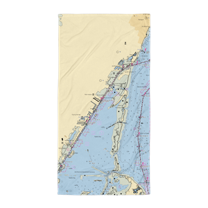 Palm Harbor Marina (Rockport, TX) NOAA Chart Towel