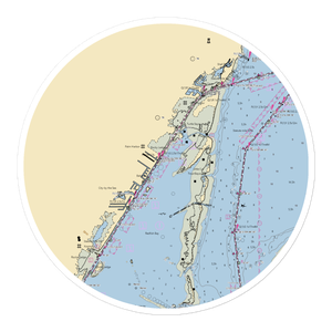 Palm Harbor Marina (Rockport, TX) NOAA Chart Sticker