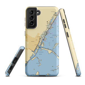 Redfish Bay Boat House (Aransas Pass, TX) NOAA Chart Samsung Phone Case