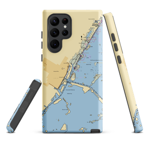 Mile 533 Marine Ways (Aransas Pass, TX) NOAA Chart Samsung Phone Case