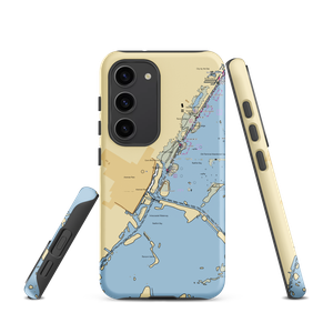 Mile 533 Marine Ways (Aransas Pass, TX) NOAA Chart Samsung Phone Case