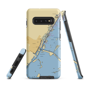 Mile 533 Marine Ways (Aransas Pass, TX) NOAA Chart Samsung Phone Case