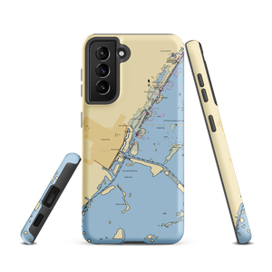 Mile 533 Marine Ways (Aransas Pass, TX) NOAA Chart Samsung Phone Case