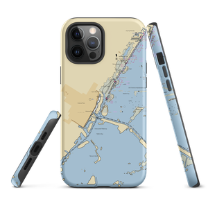 Mile 533 Marine Ways (Aransas Pass, TX) NOAA Chart  Tough iPhone Case