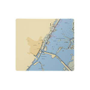 Mile 533 Marine Ways (Aransas Pass, TX) NOAA Chart  Gaming Mouse Pad