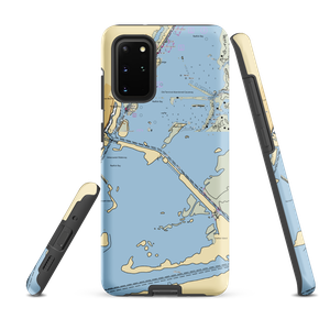 Fin and Feather Bait (Aransas Pass, TX) NOAA Chart Samsung Phone Case