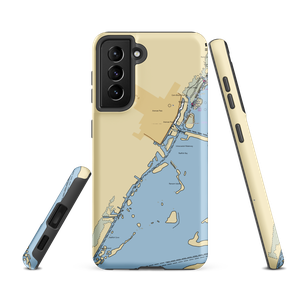 San Patricio County Navigation District Marina (Aransas Pass, TX) NOAA Chart Samsung Phone Case