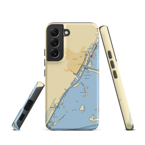 San Patricio County Navigation District Marina (Aransas Pass, TX) NOAA Chart Samsung Phone Case