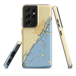 San Patricio County Navigation District Marina (Aransas Pass, TX) NOAA Chart Samsung Phone Case