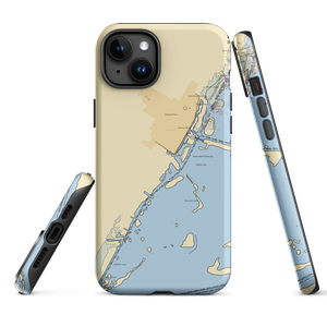 San Patricio County Navigation District Marina (Aransas Pass, TX) NOAA Chart  Tough iPhone Case