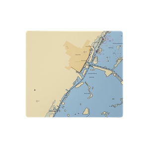 San Patricio County Navigation District Marina (Aransas Pass, TX) NOAA Chart  Gaming Mouse Pad